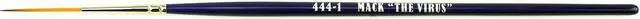 Alt view image 5 of 7 - Set of 3 Size 0-2 Series 444 The Virus Scrolling Script Pinstriping Brush With Specially Blended Golden Taklon
