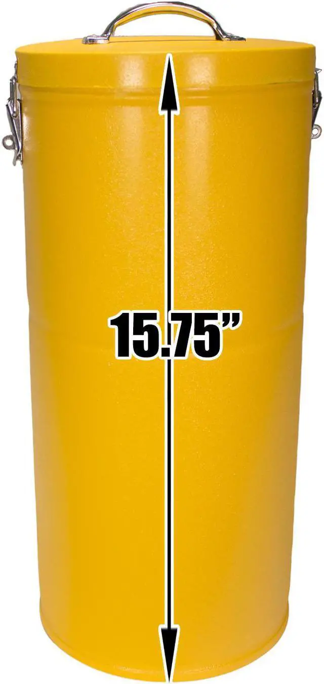 Main image of Replacement Yellow Canister for Steel Dragon Tools® K50 Drain Cleaning Machine will hold A17 Drum, Cutters, Augers