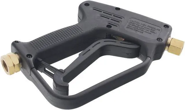 Alt view image 2 of 5 - Erie Tools 4000 PSI Replacement Pressure Washer Gun with Trigger Lock 3/8in. Inlet 1/4in. Female Outlet 7 GPM