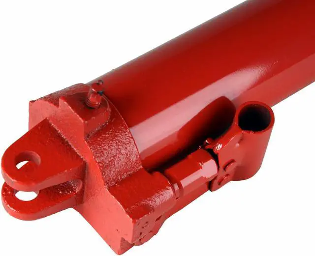 Alt view image 2 of 7 - Dragway Tools 8 Ton Hydraulic Long Ram for Cherry Picker Engine Hoist Shop Crane Jack Lift
