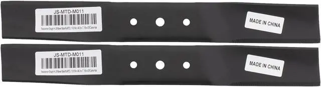 Main image of 2 High Lift Mower Blades for MTD® Lawnflite 395 397 742-0118 942-0118 30" Deck