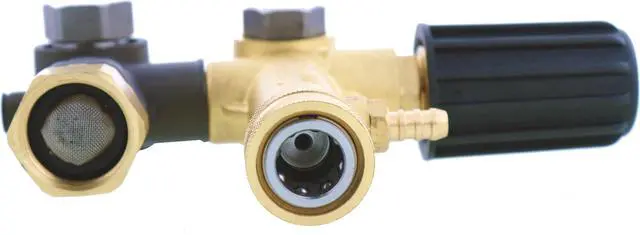 Alt view image 7 of 7 - Erie Tools 3.3 GPM 3000 PSI Triplex Pressure Power Washer Pump for Hot Cold Water Cat General AR MITM