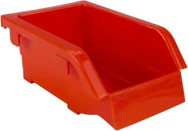 Alt view image 7 of 7 - Erie Tools® TLPB60 60 Parts Bin Shelving Organize with Plastic Bins for Garage, Shop, and Home Storage