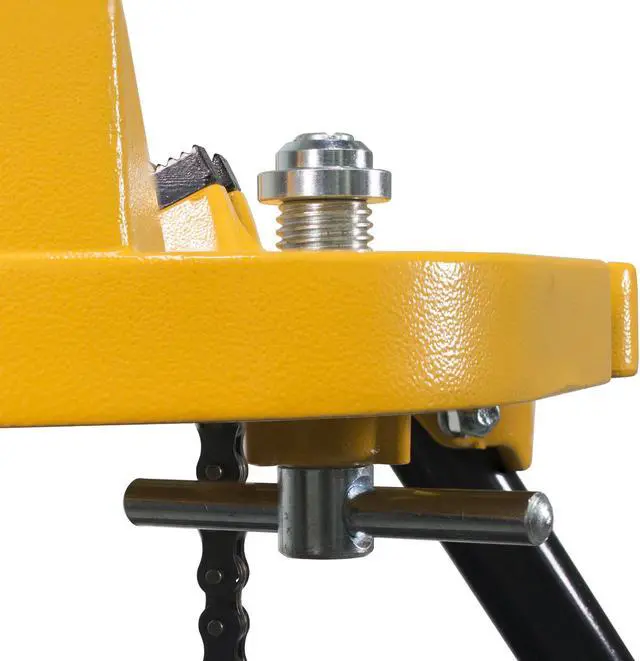 Alt view image 7 of 7 - Steel Dragon Tools® 72037 6" Portable Tripod Pipe Chain Vise Stand Model 460 12R 300 700 Compatible with RIDGID® Parts, Machines, and Accessories