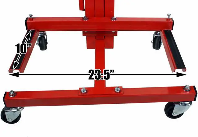 Alt view image 7 of 7 - Dragway Tools Hydraulic Door Installer and Remover Jack Lift Hoist