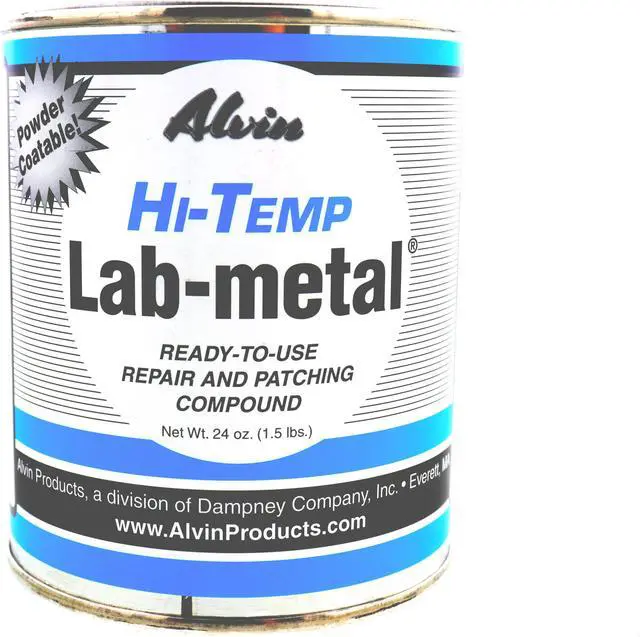 Main image of Alvin 24 oz Lab Metal Repair and Patching Compound Withstands Temps Up To 1000F
