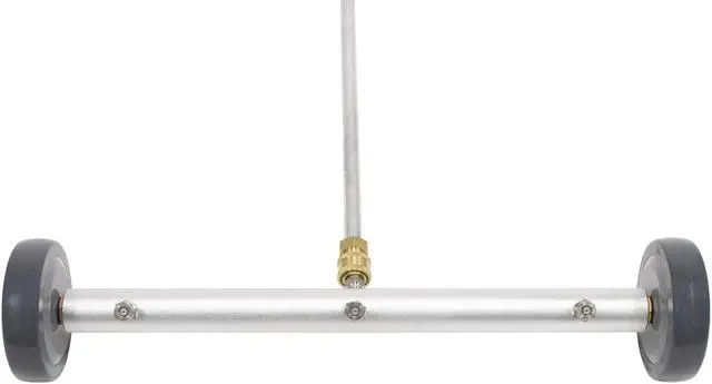 Alt view image 3 of 5 - Erie Tools 16 in. Vehicle Undercarriage Surface Cleaner 4000 PSI 4.0 Orifice 3/8" Quick Connect Plug for Power Pressure Washer