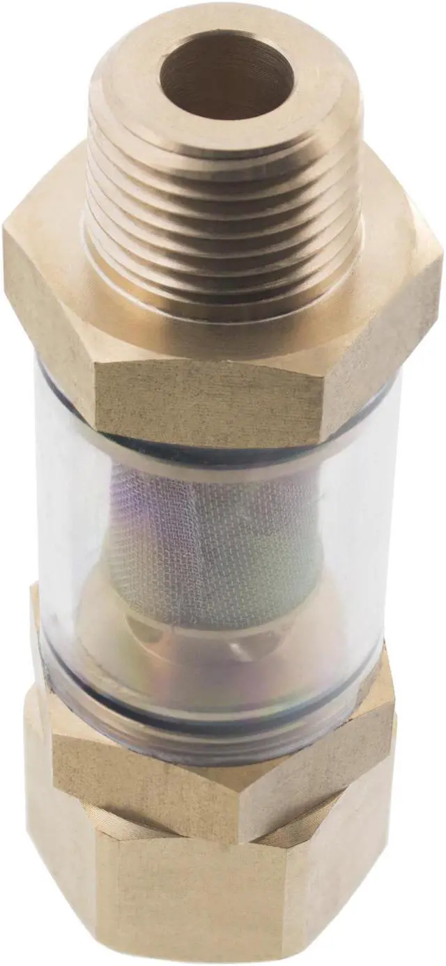 Alt view image 3 of 4 - Erie Tools Pressure Washer 1/2" MNPT x 3/4" FNPT Inlet Water Sediment Filter