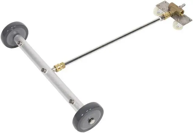 Alt view image 2 of 5 - Erie Tools 16 in. Vehicle Undercarriage Surface Cleaner 4000 PSI 4.0 Orifice 3/8" Quick Connect Plug for Power Pressure Washer