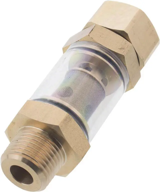 Alt view image 2 of 4 - Erie Tools Pressure Washer 1/2" MNPT x 3/4" FNPT Inlet Water Sediment Filter