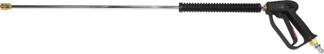 Alt view image 2 of 7 - Steel Dragon Tools 36" Chrome Plated Steel Wand with 1 Plastic Grip 4000PSI