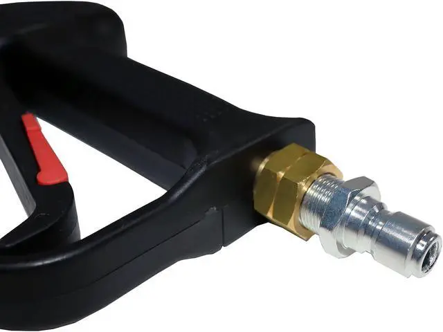 Alt view image 4 of 7 - Erie Tools Rotating 1/4" Drain Cleaning Nozzle 4.5 Orifice 4000 PSI Stainless Steel for Sewer Pipe Water Jetter