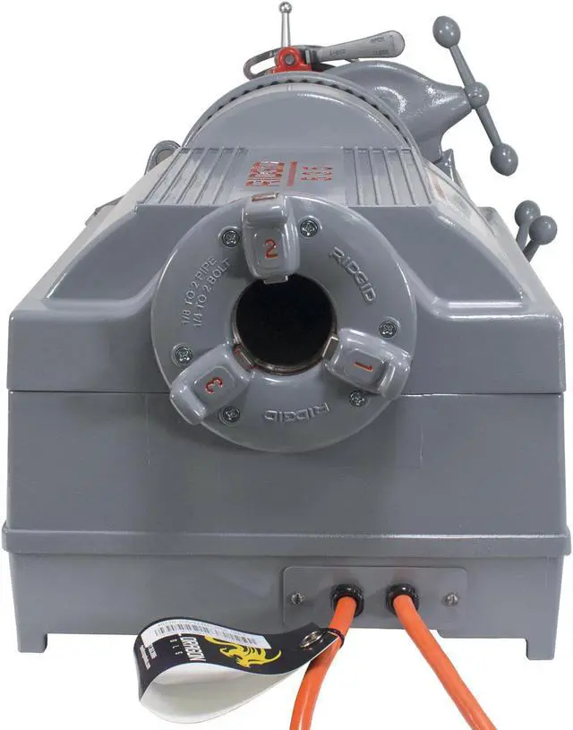 Alt view image 3 of 7 - RIDGID® 535 V2 Pipe Threading Machine with 811A Die Head and High Speed Steel Dies