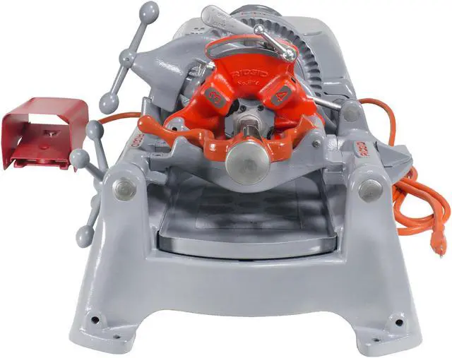 Alt view image 3 of 7 - RIDGID® 535 V1 Pipe Threading Machine with 811 Die Head Extra Head Alloy Steel Dies and Reamer