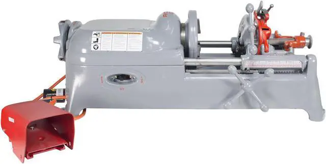 Alt view image 2 of 7 - RIDGID® 535 V1 Pipe Threading Machine with 811 Die Head Extra Head Alloy Steel Dies and Reamer