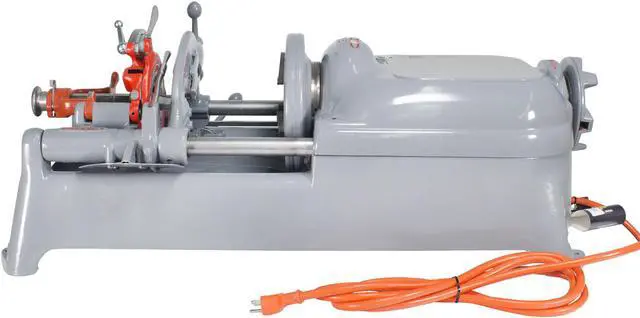 Alt view image 4 of 7 - RIDGID® 535 V1 Pipe Threading Machine with 811 Die Head Extra Head Alloy Steel Dies and Reamer