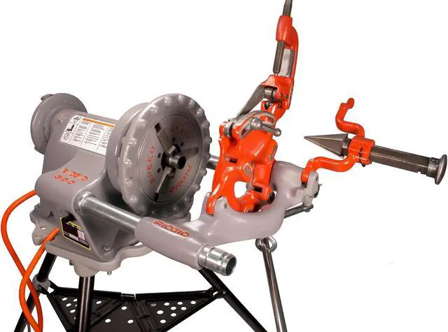 Alt view image 7 of 7 - RIDGID® 300 Pipe Threader with RIDGID® Accessories and Oil