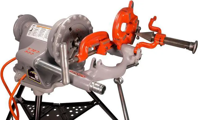 Alt view image 6 of 7 - RIDGID® 300 Pipe Threader with RIDGID® Accessories and Oil