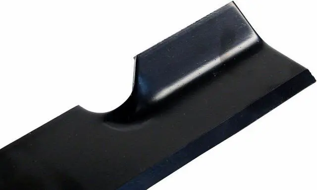 Alt view image 5 of 7 - USA Mower Blades (9) U11108BP Standard Medium Lift Replacement Blades for Great Dane® D18037 GDU10231 Length 18 in. Width 2-1/2 in. Thickness .203 in. Center Hole 5/8 in. 36 in. 52 in. 54 in. Deck