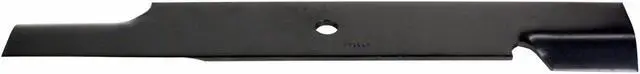 Alt view image 3 of 7 - USA Mower Blades (9) U11108BP Standard Medium Lift Replacement Blades for Great Dane® D18037 GDU10231 Length 18 in. Width 2-1/2 in. Thickness .203 in. Center Hole 5/8 in. 36 in. 52 in. 54 in. Deck