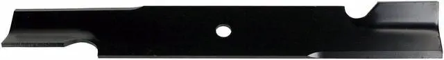 Alt view image 2 of 7 - USA Mower Blades (9) U11108BP Standard Medium Lift Replacement Blades for Great Dane® D18037 GDU10231 Length 18 in. Width 2-1/2 in. Thickness .203 in. Center Hole 5/8 in. 36 in. 52 in. 54 in. Deck