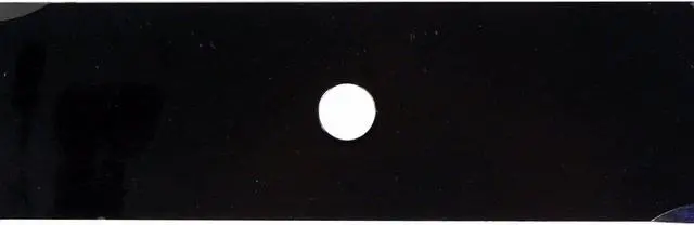 Alt view image 6 of 7 - USA Mower Blades (9) U11108BP Standard Medium Lift Replacement Blades for Great Dane® D18037 GDU10231 Length 18 in. Width 2-1/2 in. Thickness .203 in. Center Hole 5/8 in. 36 in. 52 in. 54 in. Deck