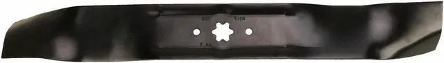Alt view image 3 of 7 - 8 USA Mower Blades® MTD616MBP Extra High-Lift for MTD 490-110-M115 742-04087-0637 742-04126 7420616 742-0616 Length 21-3/16 in. Width 2-3/4 in. Thickness .149 in. Center Hole 6 Point Star 42 in. Deck