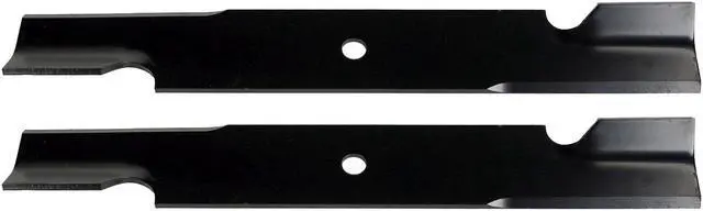 Main image of (2) U11108BP Standard Medium Lift Lawnmower Blades Compatible with Great Dane D18037 GDU10231 Length 18 in. Width 2-1/2 in. Thickness .203 in. Center Hole 5/8 in. 36 in. 52 in. 54 in. Deck