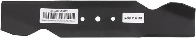 Alt view image 2 of 7 - Erie Outdoor Power Equipment (6) Notched Blade fits MTD® 742-0487 742-0487A 942-0487A 32-inch Deck
