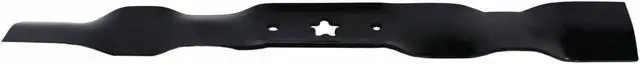 Alt view image 3 of 7 - 2 USA Mower Blades AYP339BP Mulching Blade Fits AYP® 532532193957 581116301 581116302 532 13 41-48 Length 19-5/8 in. Width 2-1/4 in. Thickness .140 in. Center Hole 5 PT ST 38 in. Deck