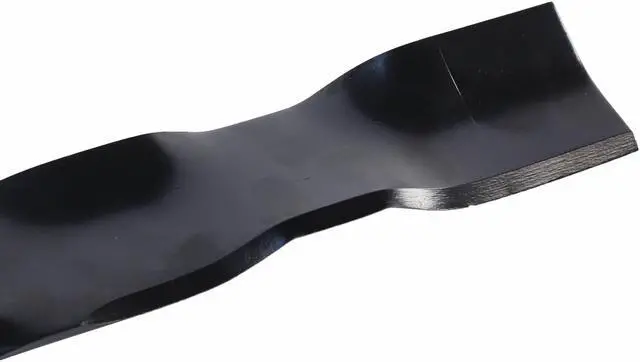 Alt view image 5 of 7 - 2 USA Mower Blades AYP339BP Mulching Blade Fits AYP® 532532193957 581116301 581116302 532 13 41-48 Length 19-5/8 in. Width 2-1/4 in. Thickness .140 in. Center Hole 5 PT ST 38 in. Deck