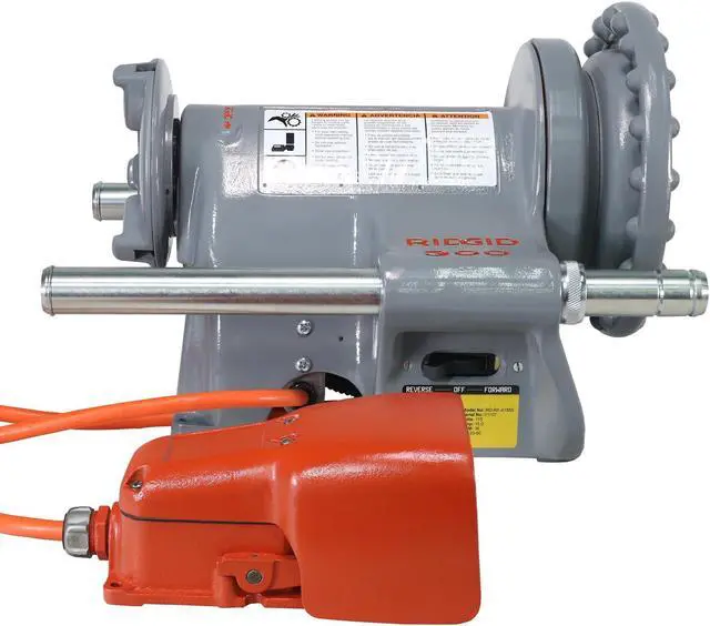 Alt view image 7 of 7 - RIDGID® 300 Power Drive Pipe Threading Machine Foot Switch 41855