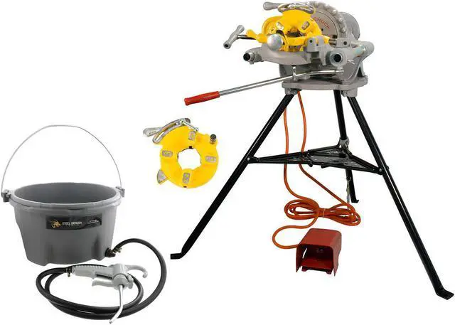 Main image of Steel Dragon Tools®  300 Pipe Threader with Genuine Steel Dragon Tools® Accessories