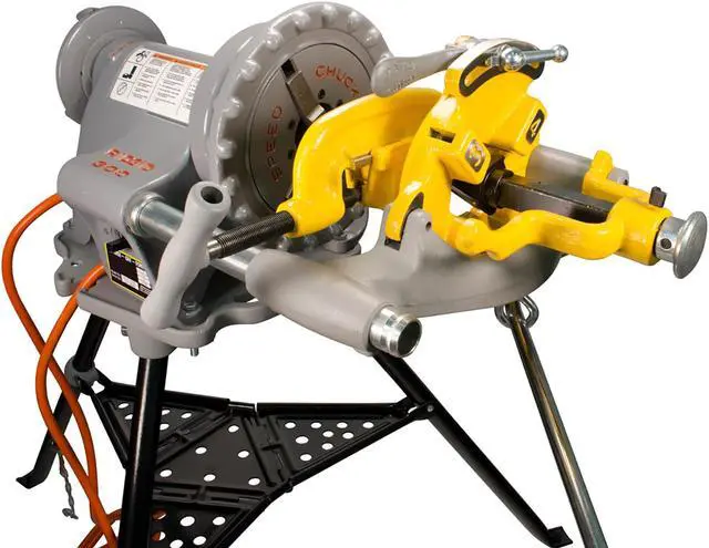 Alt view image 7 of 7 - 300 Pipe Threader 15682 with Genuine Steel Dragon Tools® Accessories and Premium Threading Oil