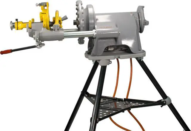 Alt view image 4 of 7 - Steel Dragon Tools®  300 Pipe Threader with Genuine Steel Dragon Tools® Accessories