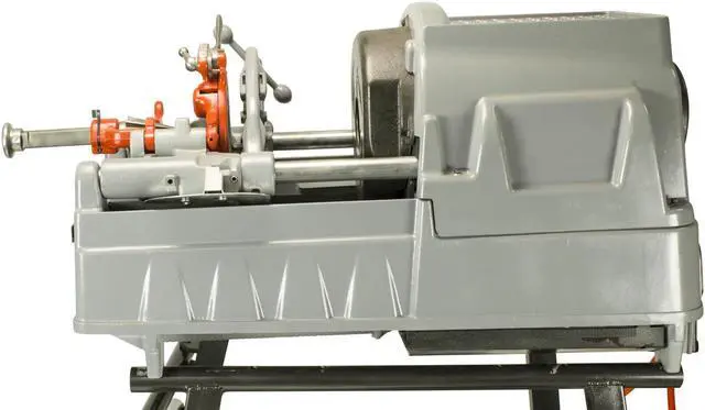 Alt view image 5 of 7 - RIDGID® 535A V3 Auto Chuck Pipe Threading Machine 84097 341 Reamer 811A with Extra Die Head High Speed Steel Dies and Universal Cart