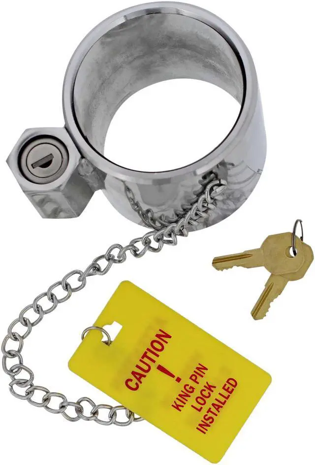 Alt view image 3 of 7 - BISupply Semi Trailer King Pin Lock - 5th Wheel Hitch Locking Pin Hitch Lock