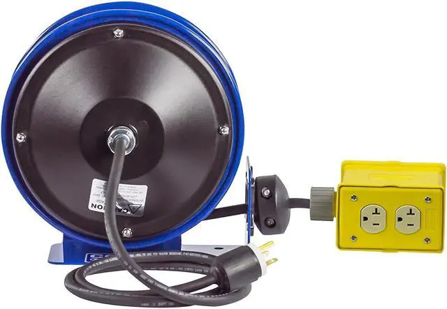 Alt view image 14 of 20 - COMPACT POWER CORD REEL-12/3 X 30' QUAD IND