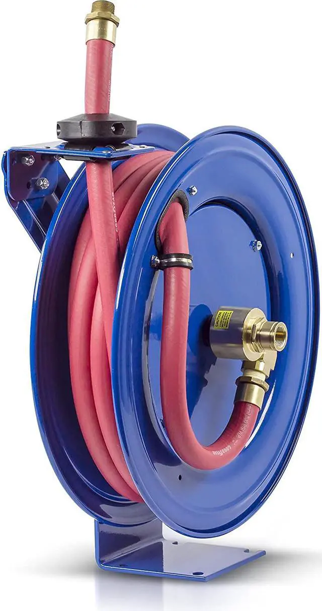 Alt view image 2 of 6 - Hose Reel, Spring Return, 3/4In ID x 25Ft