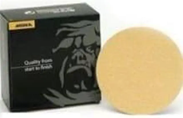 Alt view image 2 of 2 - Mirka 23-622-080 Gold 6" Grip Hook & Loop Discs 80-Grit, 50/Box