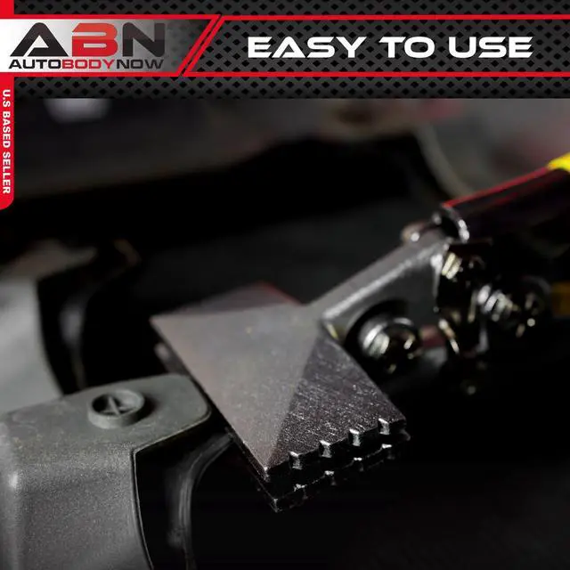 Alt view image 4 of 7 - ABN Sheet Metal Hand Seamer - 3 Inch Straight Jaw Manual Metal Bender Tool