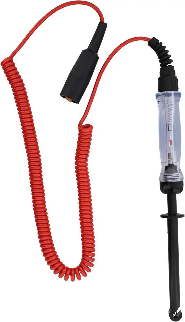 Alt view image 10 of 10 - ABN Wire Piercing Circuit Tester LED Test Light 6-12-24V Automotive Probe Tool