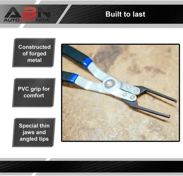 Alt view image 5 of 7 - ABN | Relay Puller Pliers – 11.5 Inch Metal Auto Fuse Puller Tool Relay Pliers