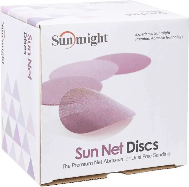 Alt view image 2 of 2 - Sunmight Sun Net 6" 180G Grip Mesh Disc, 82210, 50 Discs
