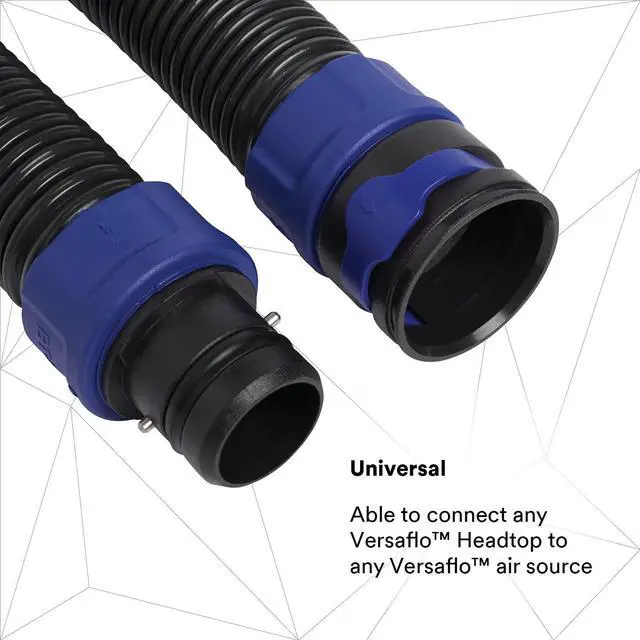 Alt view image 5 of 14 - 3M BT-30 100CFM Versaflo™ Length Adjusting Black Breathing Tube