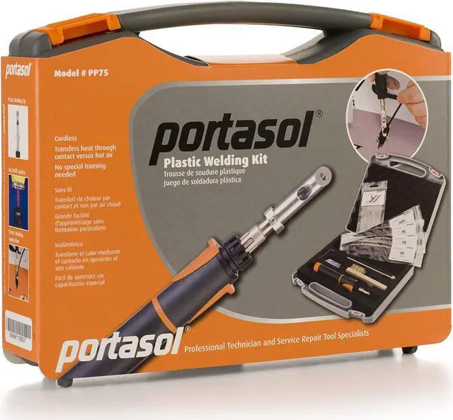 Alt view image 3 of 7 - portasol 011289210 plastic welding kit