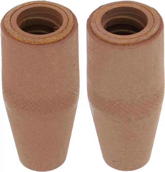 Alt view image 2 of 4 - Walter Welding Nozzle 2pc Set - 3/8in Diameter Pre-Coated Ceramic E-Weld Nozzles