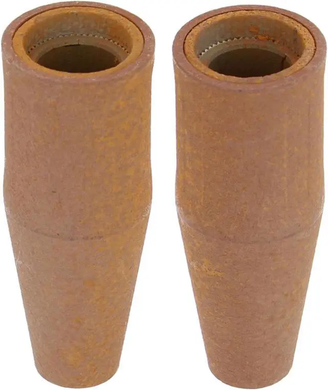 Alt view image 2 of 4 - Walter Welding Nozzle 2pc Set - 3/8in Diameter Pre-Coated Ceramic E-Weld Nozzles