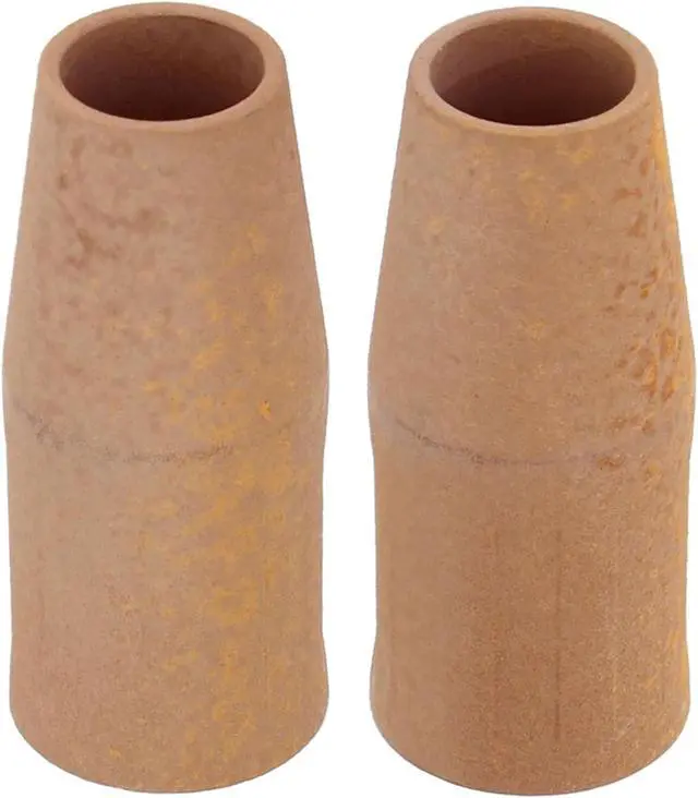 Main image of Walter Welding Nozzle 2pc Set - 1/2in Diameter Pre-Coated Ceramic E-Weld Nozzles