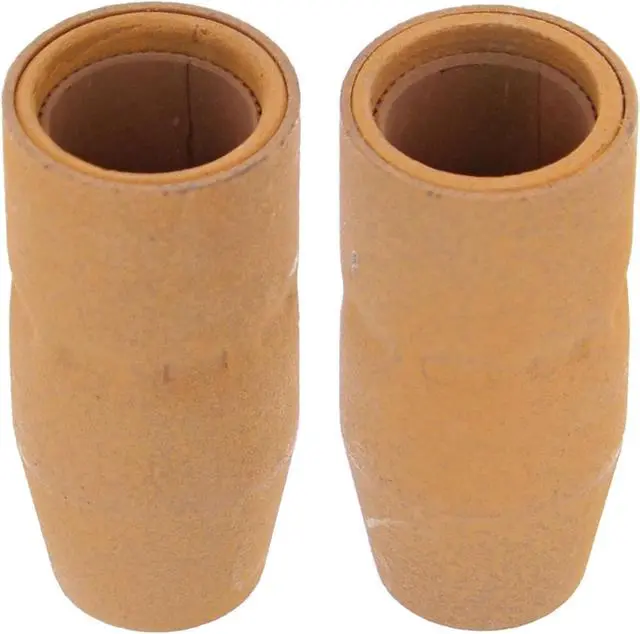 Alt view image 2 of 4 - Walter Welding Nozzle 2pc Set - 1/2in Diameter Pre-Coated Ceramic E-Weld Nozzles